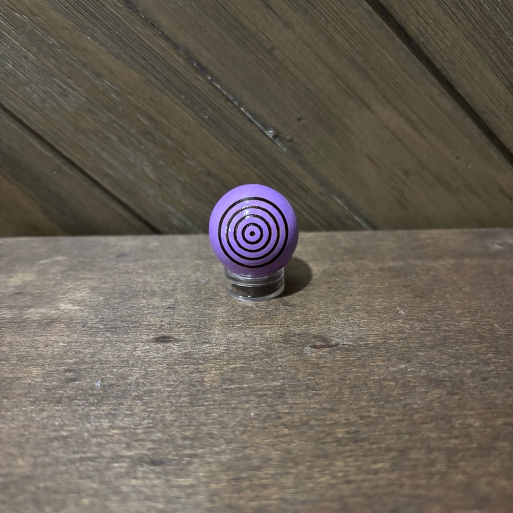 Naruto Rinnegan 1 Inch Wooden Eyeball Human Size - Picture 5 of 9